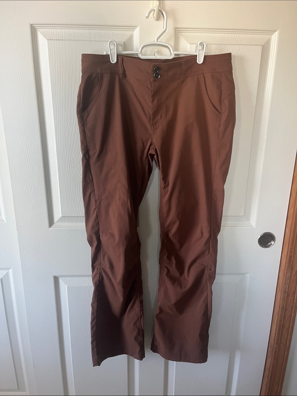 Prana Women’s Halle Rust Brown Performance Pants